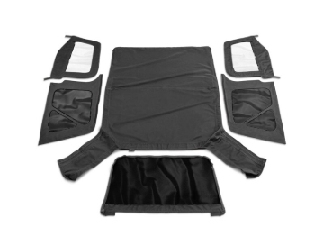 Picture of Rampage 1997-2006 Jeep Wrangler(TJ) OEM Replacement Top - Black Denim