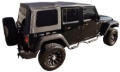 Picture of Rampage 2007-2009 Jeep Wrangler(JK) OEM Replacement Top - Black Diamond