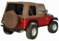 Picture of Rampage 1997-2006 Jeep Wrangler(TJ) OEM Replacement Top - Military Khaki (Dark Green)