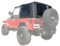 Picture of Rampage 1997-2006 Jeep Wrangler(TJ) OEM Replacement Top - Black Diamond