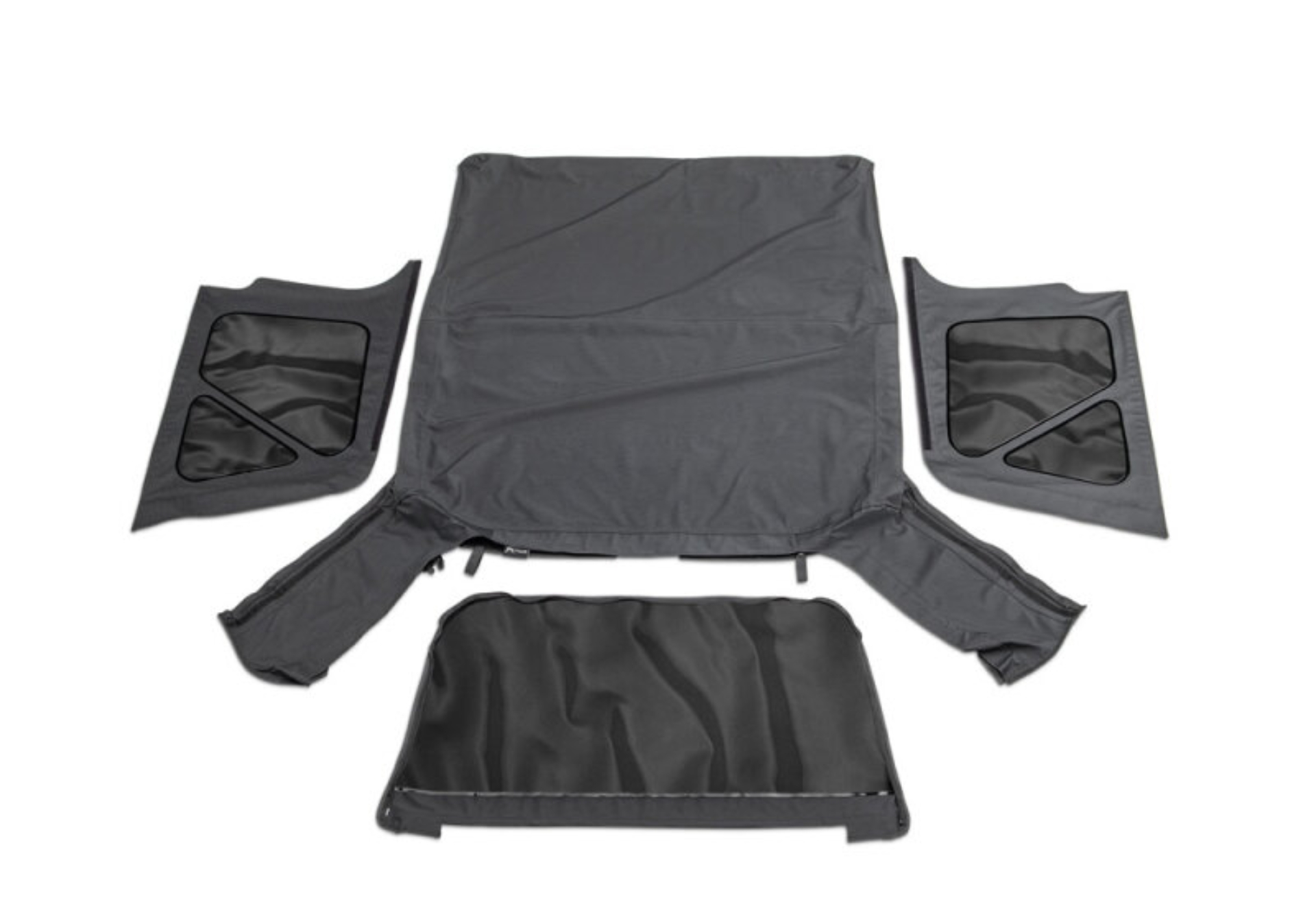 Picture of Rampage 1997-2006 Jeep Wrangler(TJ) OEM Replacement Top - Black Diamond