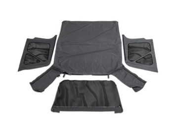 Picture of Rampage 1997-2006 Jeep Wrangler(TJ) OEM Replacement Top - Black Diamond