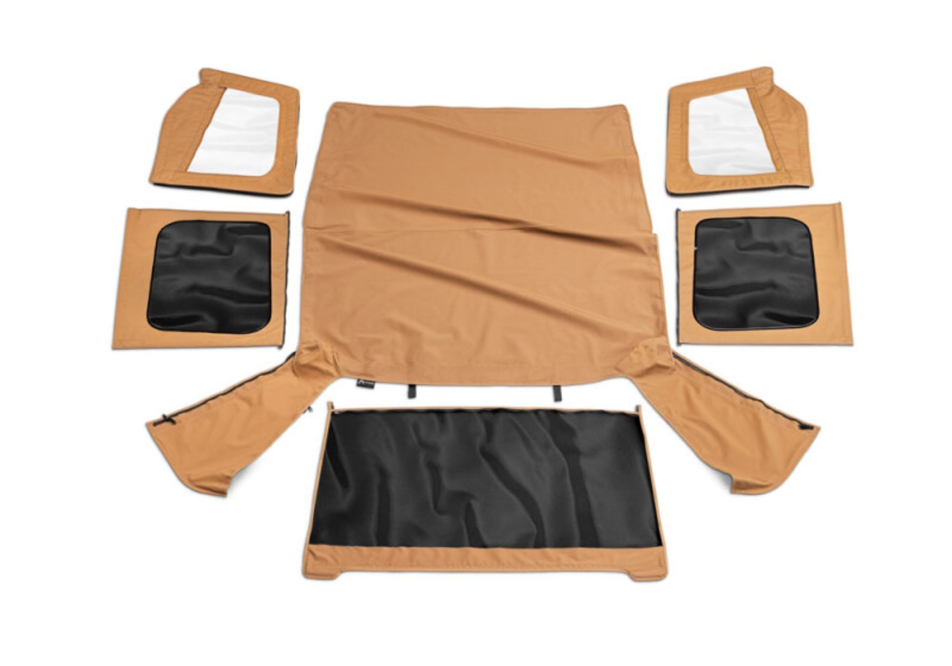 Picture of Rampage 1988-1995 Jeep Wrangler(YJ) OEM Replacement Top - Spice Denim