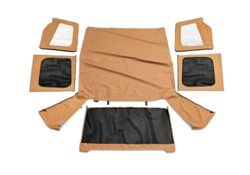 Picture of Rampage 1988-1995 Jeep Wrangler(YJ) OEM Replacement Top - Spice Denim
