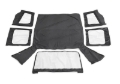 Picture of Rampage 1988-1995 Jeep Wrangler(YJ) OEM Replacement Top - Black Denim
