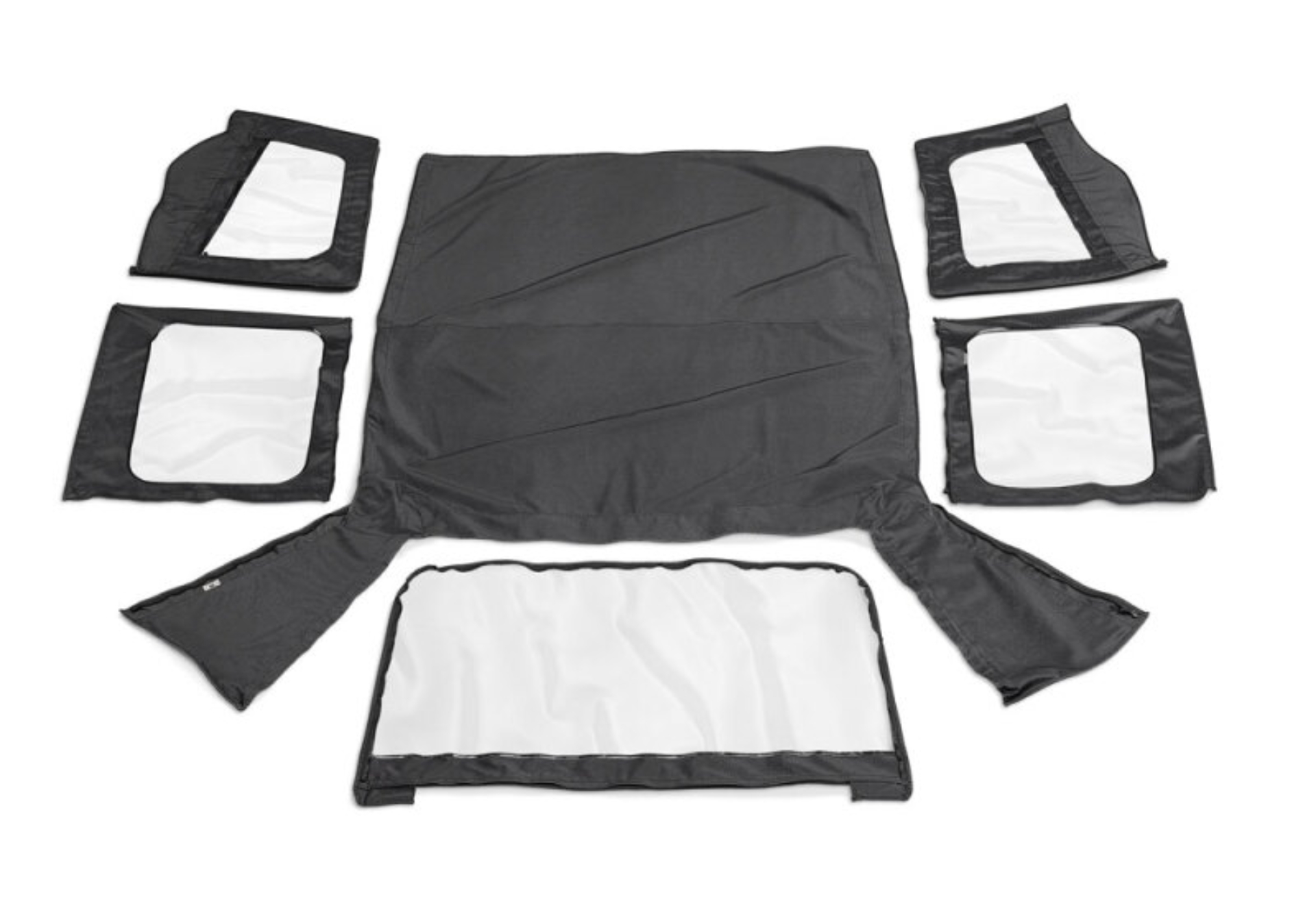 Picture of Rampage 1988-1995 Jeep Wrangler(YJ) OEM Replacement Top - Black Denim