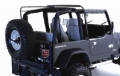 Picture of Rampage 1987-1995 Jeep Wrangler(YJ) Soft Top Hardware - Black