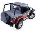 Picture of Rampage 1992-1995 Jeep Wrangler(YJ) Cab Soft Top And Tonneau Cover - Black Denim