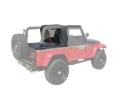 Picture of Rampage 1997-2002 Jeep Wrangler(TJ) Cab Soft Top And Tonneau Cover - Black Denim
