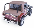 Picture of Rampage 1992-1995 Jeep Wrangler(YJ) Cab Soft Top And Tonneau Cover - Spice Denim