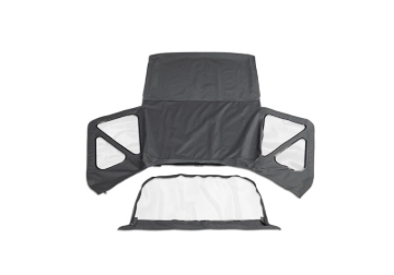 Picture of Rampage 1988-1994 Geo Tracker Soft Top OEM Replacement - Black Denim