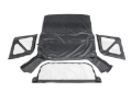Picture of Rampage 1995-1998 Geo Tracker Soft Top OEM Replacement - Black Denim