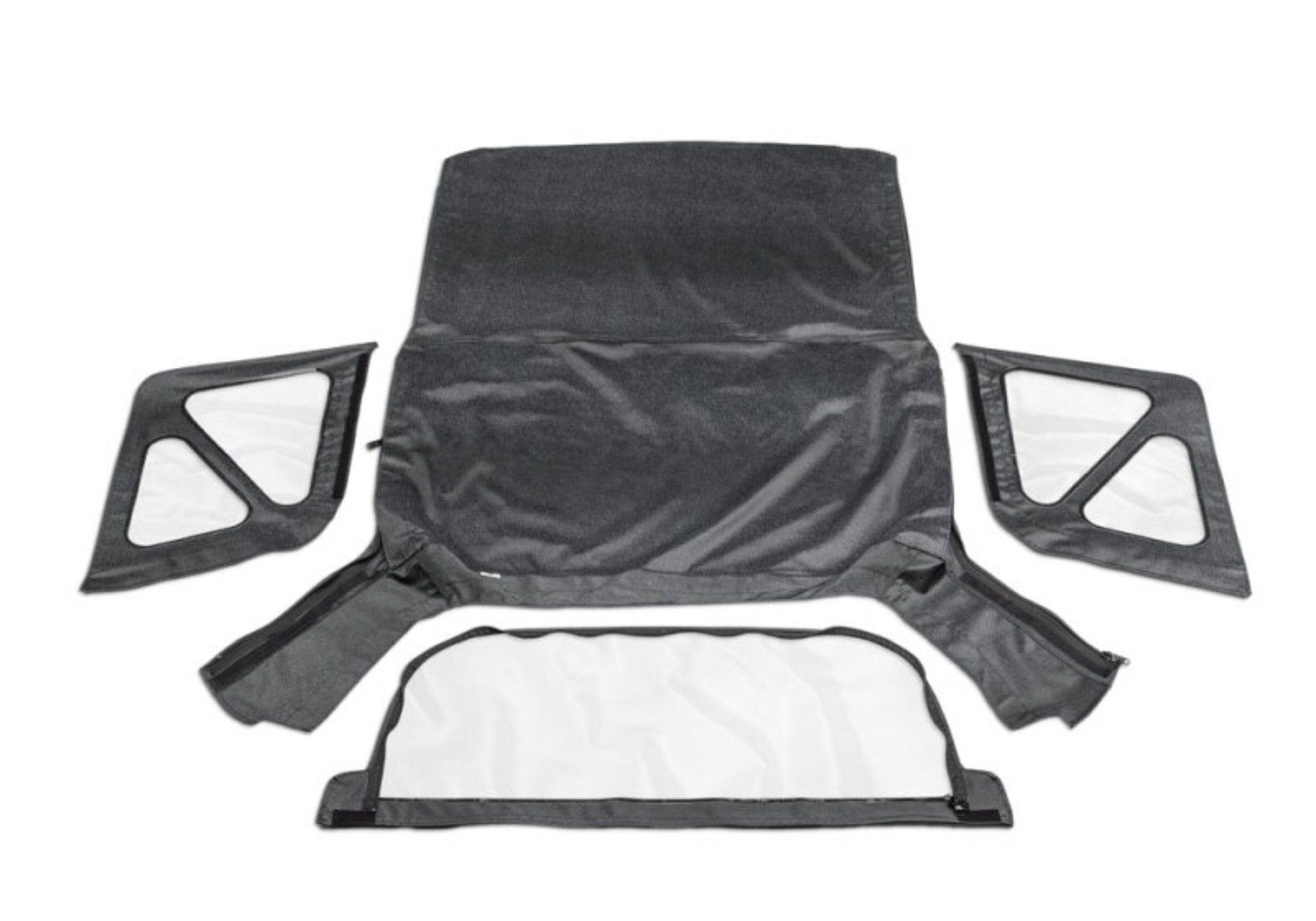Picture of Rampage 1995-1998 Geo Tracker Soft Top OEM Replacement - Black Denim