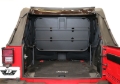 Picture of Rampage 2007-2018 Jeep Wrangler(JK) Rear Sport Rack - Black