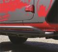 Picture of Rampage 2018-2019 Jeep Wrangler(JL) Sport 2-Door Slim Line Step - Black