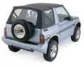 Picture of Rampage 1988-1994 Geo Tracker Soft Top OEM Replacement - Black Denim