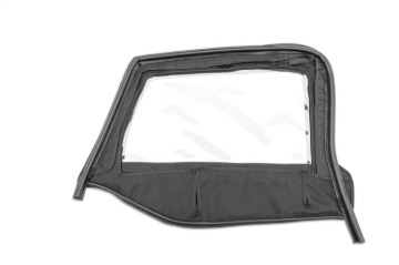 Picture of Rampage 1997-2006 Jeep Wrangler(TJ) Door Skins - Black Diamond
