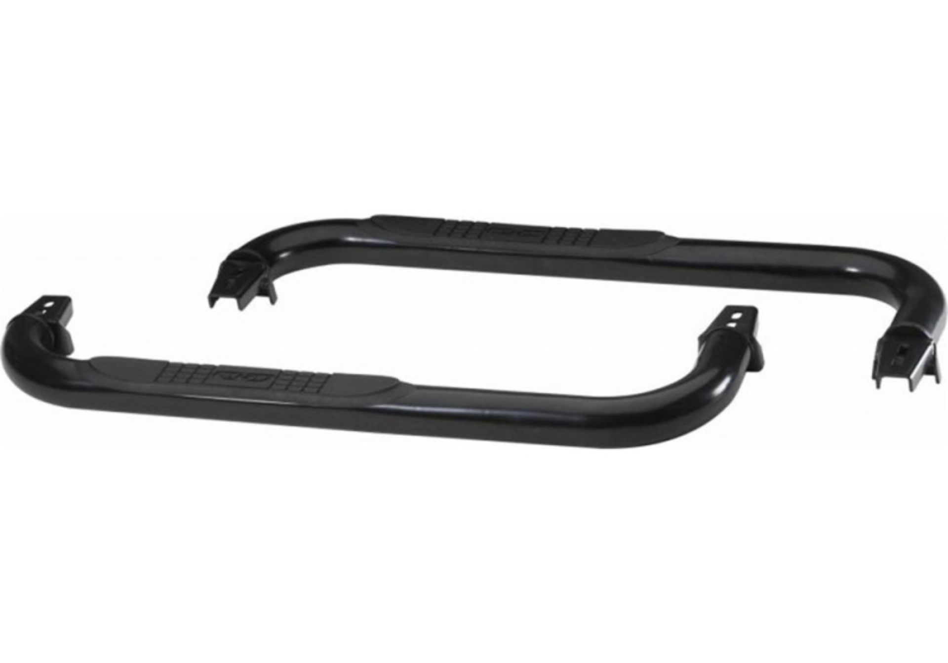 Picture of Rampage 1987-1995 Jeep Wrangler(YJ) 3 Inch Round Nerf Bar - Black
