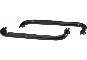 Picture of Rampage 1987-1995 Jeep Wrangler(YJ) 3 Inch Round Nerf Bar - Black