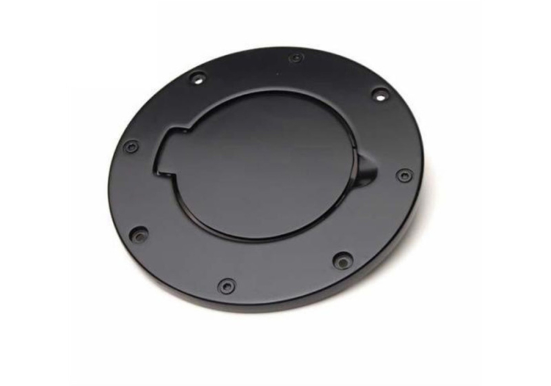 Picture of Rampage 1997-2006 Jeep Wrangler(TJ) Billet Style Gas Cover - Black