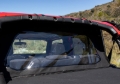 Picture of Rampage 2018-2019 Jeep Wrangler(JL) Unlimited Sport 4-Door Wind Breaker - Black