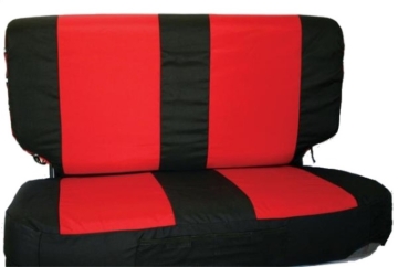Picture of Rampage 1997-2002 Jeep Wrangler(TJ) Comfort Combo Seat Covers - Black/Grey