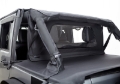 Picture of Rampage 2007-2018 Jeep Wrangler(JK) Windbreaker - Black Diamond