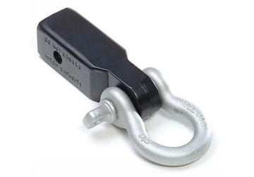Picture of Rampage 1999-2019 Universal D-Ring Receiver Hitch - Black