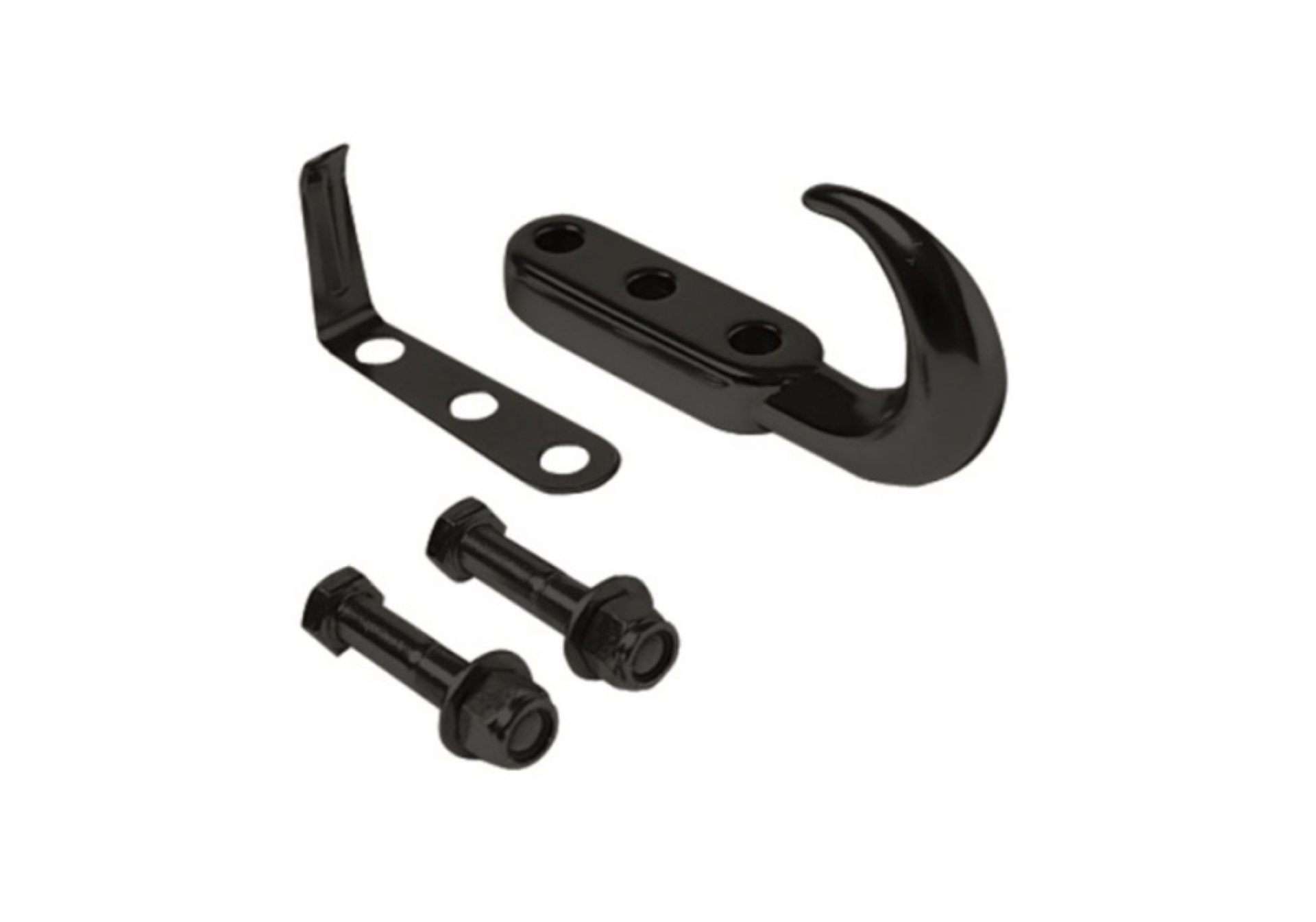 Picture of Rampage 1945-1949 Jeep CJ2A Tow Hook Kit - Black