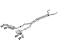 Picture of Borla 17-18 Chevrolet Camaro ZL1 6.2L V8 S Type Catback Exhaust w/ Dual Mode Valves CF Black Anod