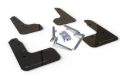 Picture of Rally Armor RAL UR Blk Flap/Dark Grey Logo Mud Flaps - MF51-UR-BLK/DGRY