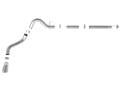 Picture of aFe Large Bore-HD 4in 409 SS DPF-Back Exh 18-19 Ford F-150 V6-3.0L (td) w/ Polished Tip