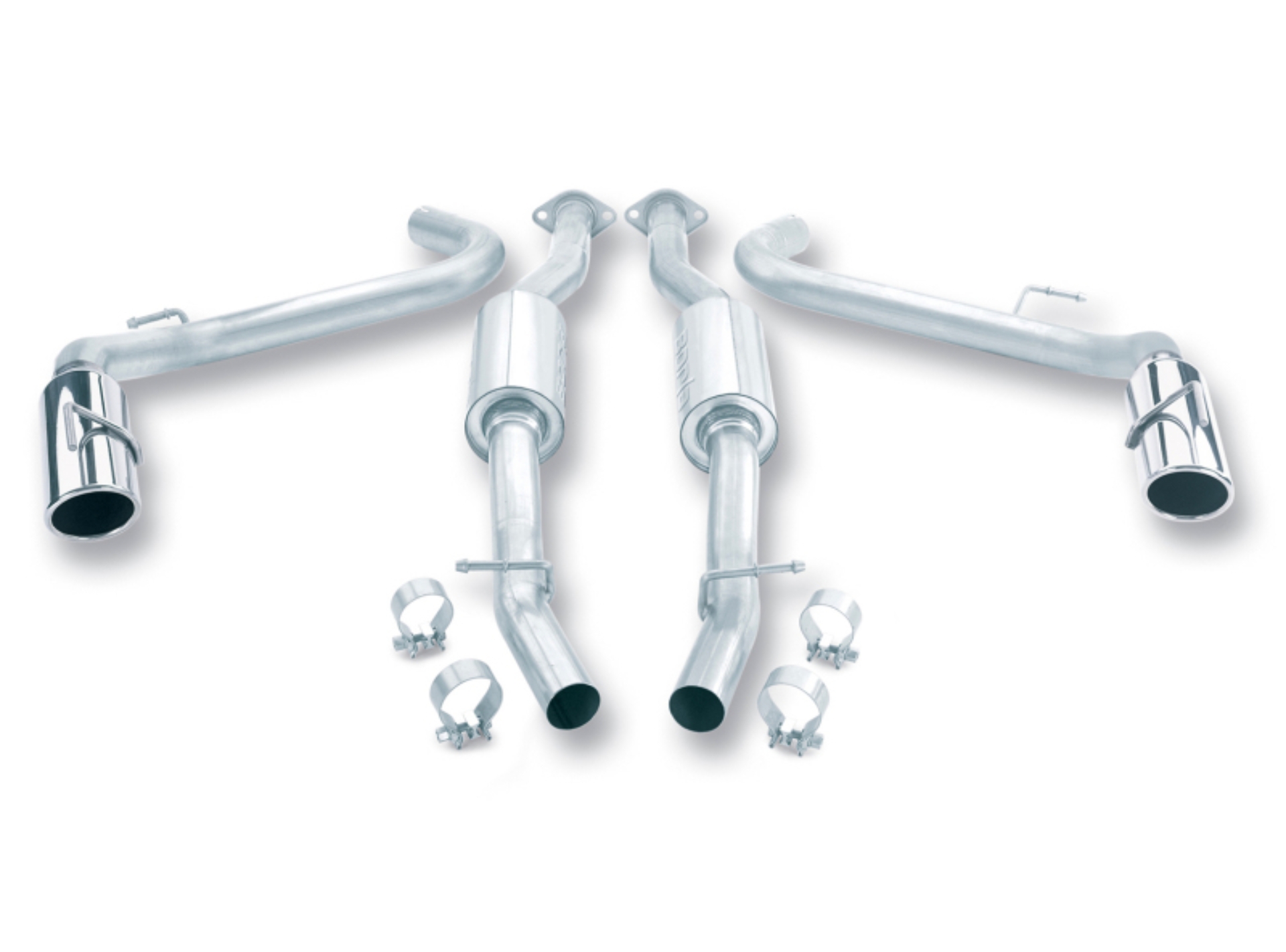 Picture of Borla 99-04 Ford Mustang SVT Cobra Aggressive SS Catback Exhaust