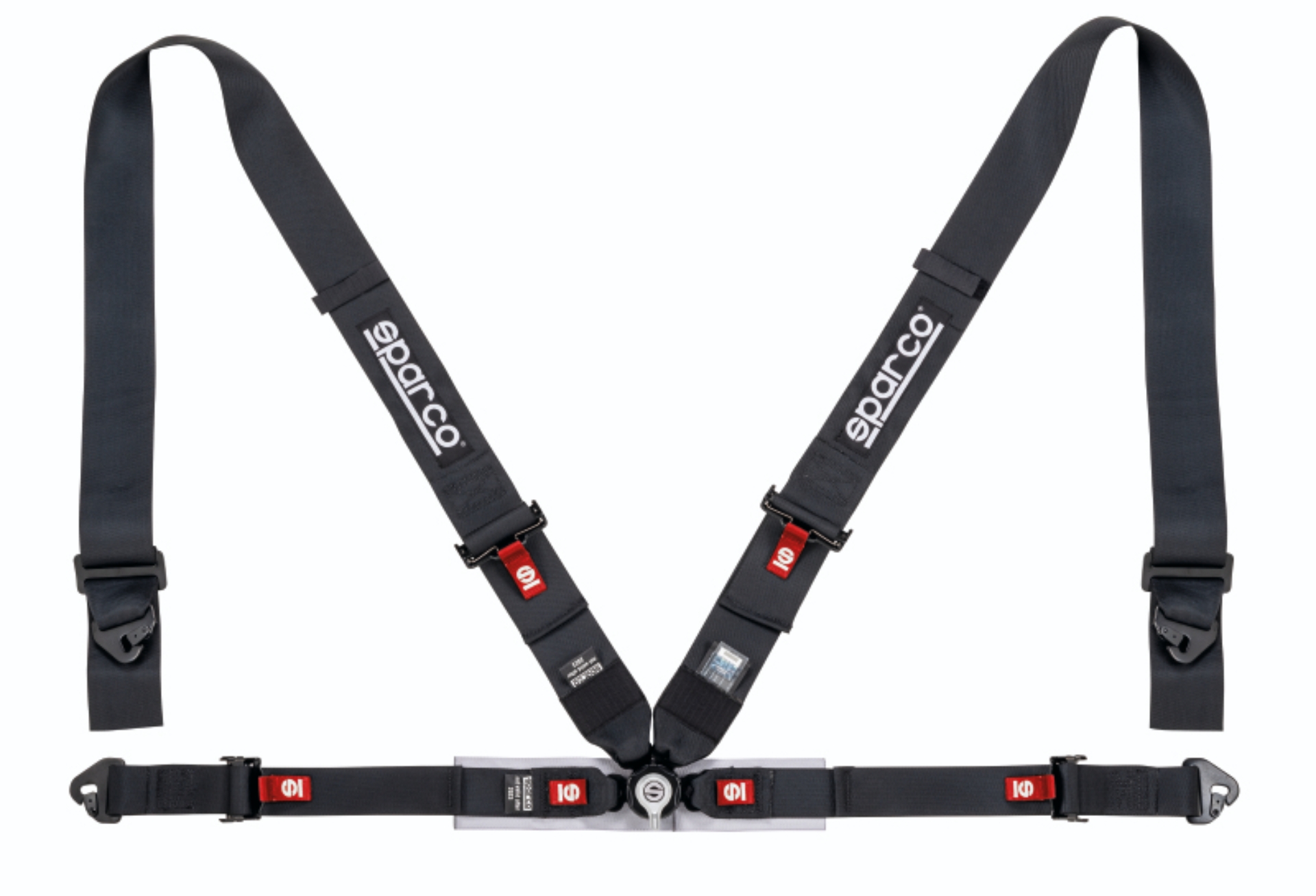 Picture of Sparco Belt 4Pt 3in/2in Competition Harness - Black