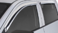Picture of Stampede 2015-2019 Chevy Colorado Crew Cab Pickup Tape-Onz Sidewind Deflector 4pc - Chrome