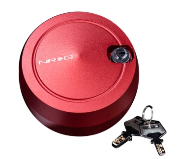 Picture of NRG Quick Lock V2 w/Free Spin - Red (Will Not Work w/Thin Version QR or Quick Tilt System)