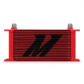 Picture of Mishimoto Universal 19 Row Oil Cooler - Red