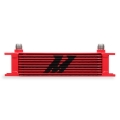 Picture of Mishimoto Universal 10 Row Oil Cooler - Red
