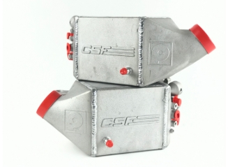 Picture of CSF 12-16 BMW M5 (F10) / 12-18 BMW M6 (F06/F12/F13) Twin Charge-Air-Cooler Set - Raw Finish