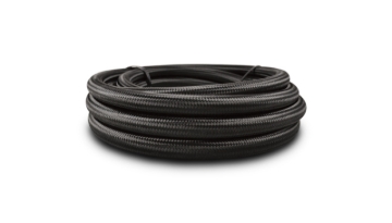 Picture of Vibrant -10 AN Black Nylon Braided Flex Hose w/ PTFE liner (10FT long)