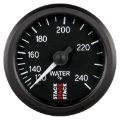 Picture of Autometer Stack 52mm 120-240 Deg F 1/2in Npt (M) Mechanical Water Temp Gauge - Black