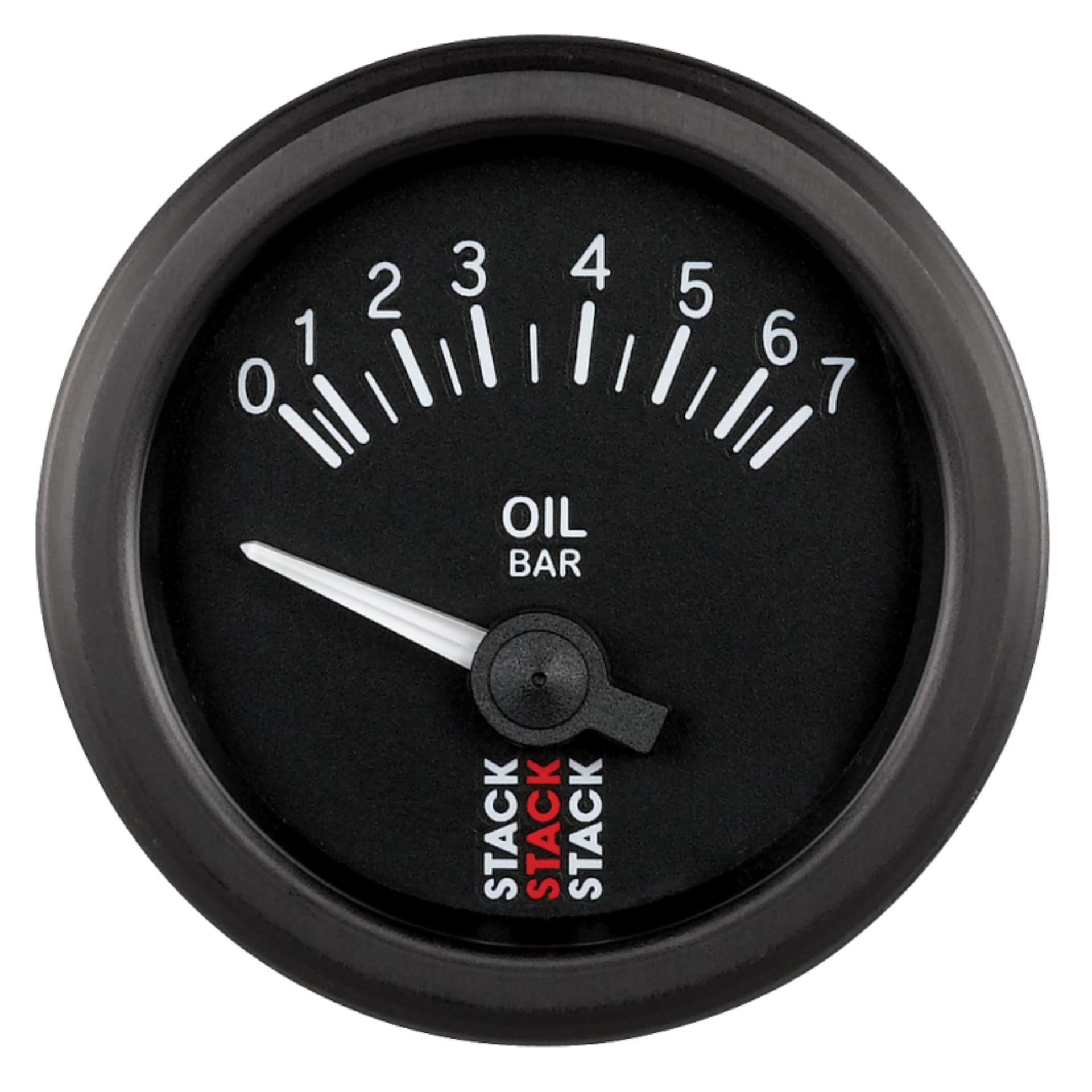 Picture of Autometer Stack 52mm 0-7 Bar M10 (M) Electric Oil Pressure Gauge - Black