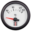 Picture of Autometer Stack 52mm 60-150 Deg C M10 Male Electric Oil Temp Gauge - White