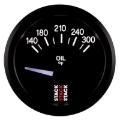 Picture of Autometer Stack 52mm 140-300 Deg F 1/8in NPTF Electric Oil Temp Gauge - Black