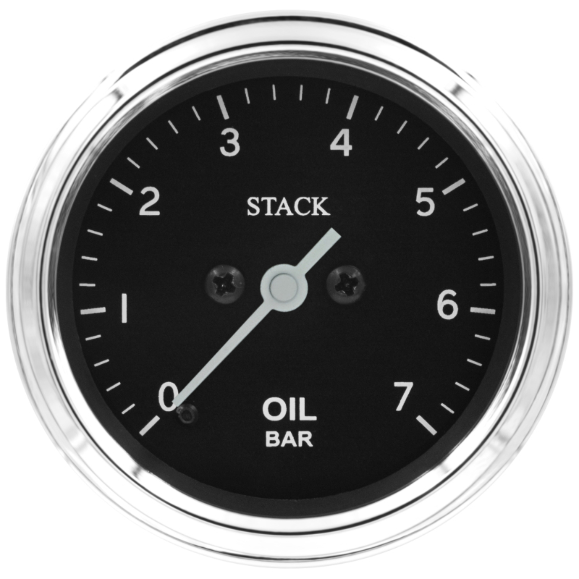 Picture of Autometer Stack 52mm 0-7 Bar M10 Male Pro Stepper Motor Oil Pressure Gauge - Classic