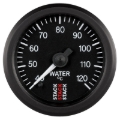 Picture of Autometer Stack 52mm 40-120 Deg C 1/8in NPTF Male Pro Stepper Motor Water Temp Gauge - Black