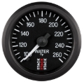 Picture of Autometer Stack 52mm 100-260 Deg F 1/8in NPTF Male Pro Stepper Motor Water Temp Gauge - Black