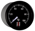 Picture of Autometer Stack 52mm 0-100 PSI 1/8in NPTF Male Pro Stepper Motor Oil Pressure Gauge - Black