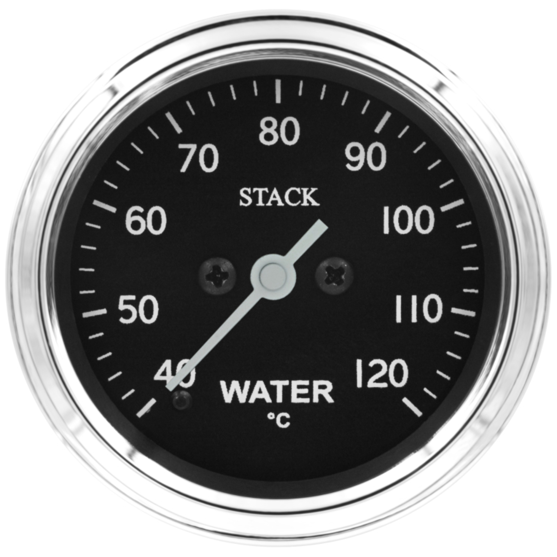 Picture of Autometer Stack 52mm 40-120 Deg C 1/8in NPTF Male Pro Stepper Motor Water Temp Gauge - Classic