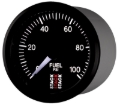Picture of Autometer Stack 52mm 0-100 PSI 1/8in NPTF Male Pro Stepper Motor Fuel Pressure Gauge - Black